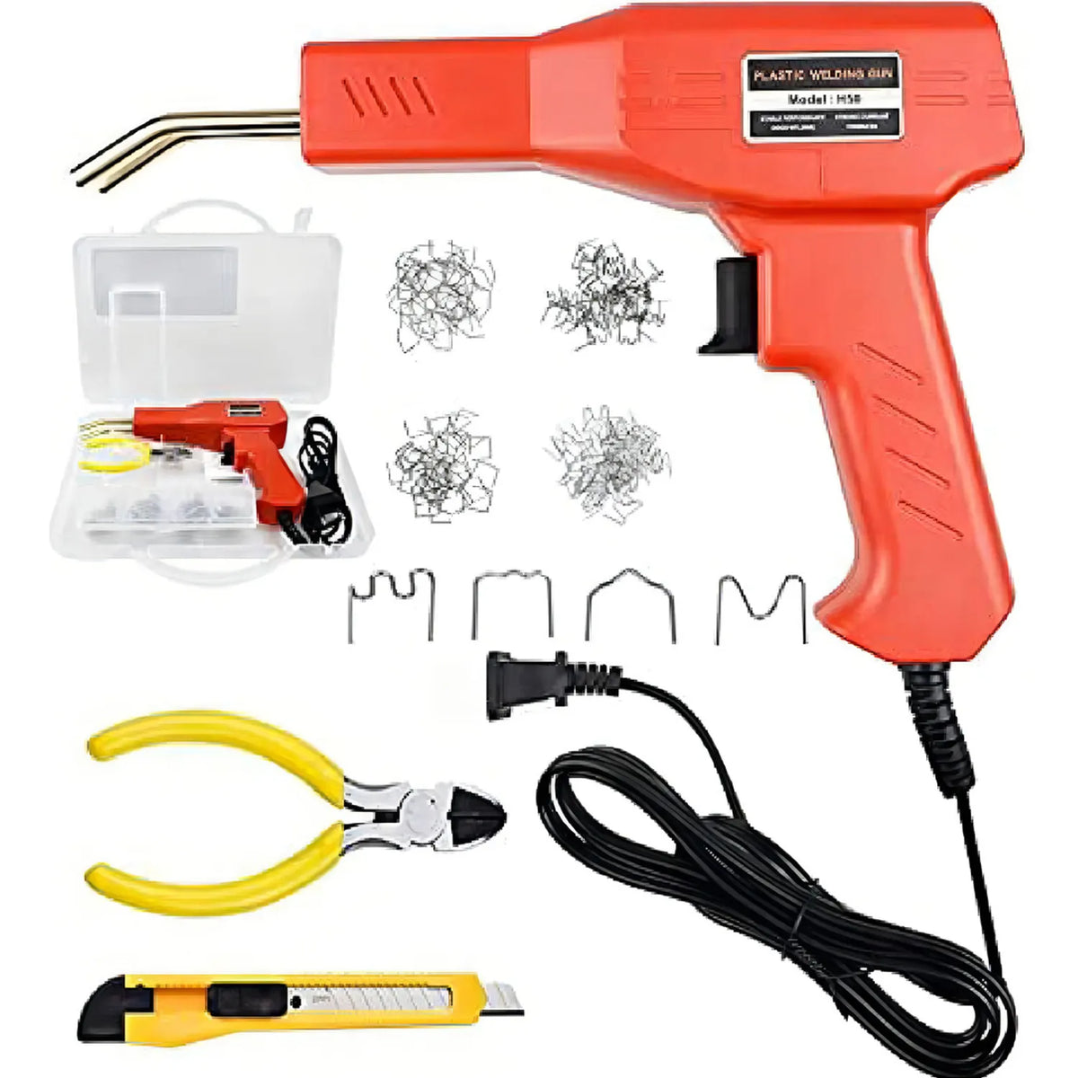 Pistola De Soldar Grapadora Plástico